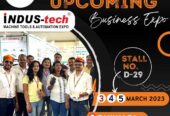 Indus Tech Machine Tools & Automation Expo in Bhiwadi March 2023