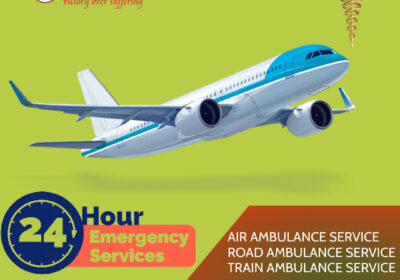 Get The Emergency Air Ambulance in Dibrugarh with all Multiple Aids