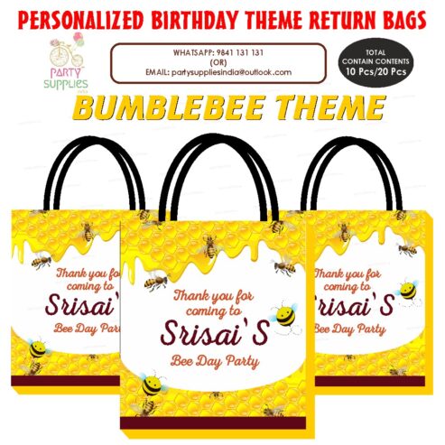 Birthday Party Combo Kits with Baby Name