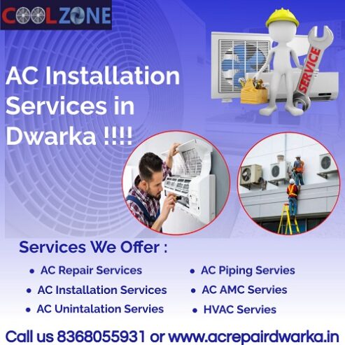 Upgrade Your Home with High-Quality AC Installation Services in Dwarka
