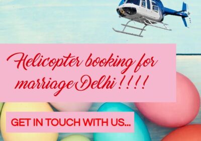 Riding High on Love A Helicopter Wedding in the Skies of Delhi