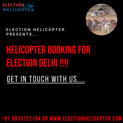 Skip the queues and fly to vote: Helicopter service for Delhi election
