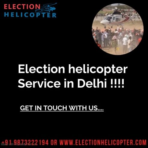 Enjoy a panoramic view while voting: Helicopter tours for Delhi’s election