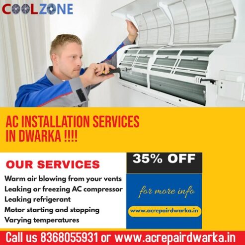 Expert AC Installation Services in Dwarka: Stay Cool and Comfortable All Summer Long