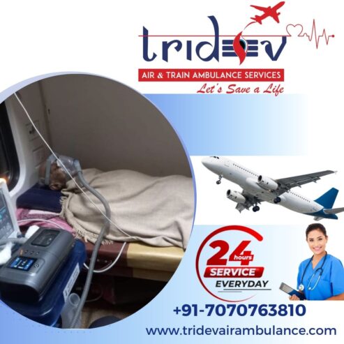 Just Call Tridev Air Ambulance in Vellore – Get the Advantages of Flying Urgently