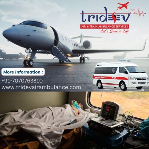 Easily Book Tridev Air Ambulance in Silchar – Cost-Effective and Reach Quickly