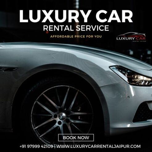 Book chauffeur driver luxury car rental in Jaipur