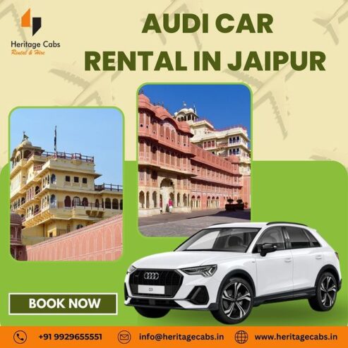 Audi A6 rental jaipur