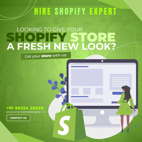 Redesign your Shopify Store in Delhi NCR Noida India