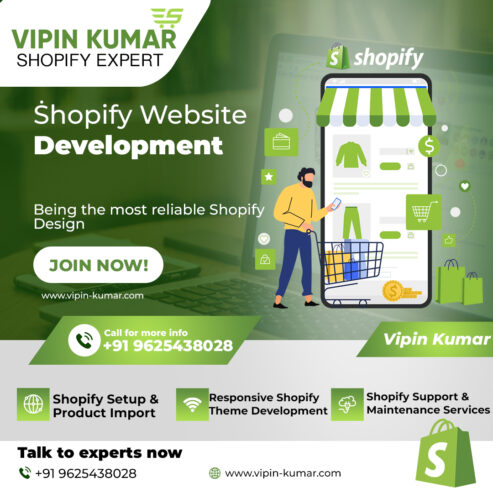 Ṡhopify Website Development Expert in India