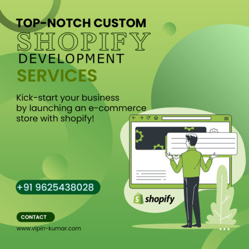 Best Shopify Development Services in Delhi, Noida India