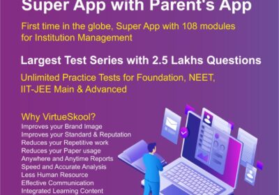 VirtueSkool International Standard School Management ERP Software with Parent s App