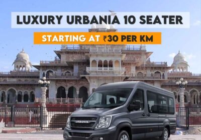 Spacious & Stylish 10-Seater Urbania Hire for Your Next Journey!