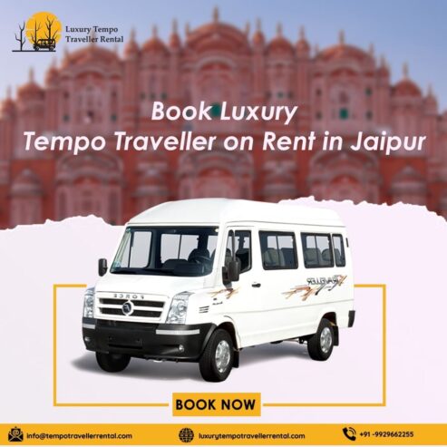 Luxury Tempo Traveller Rental Rajasthan