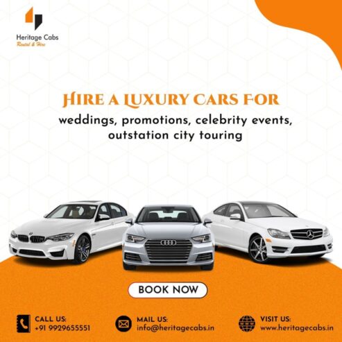 Luxury Wedding Car Rental in Jaipur at Affordable Price